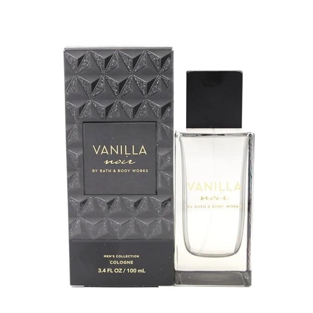 Bath & Body Works VANILLA NOIR Men's Collection Eau de Cologne 3.4 fl oz.